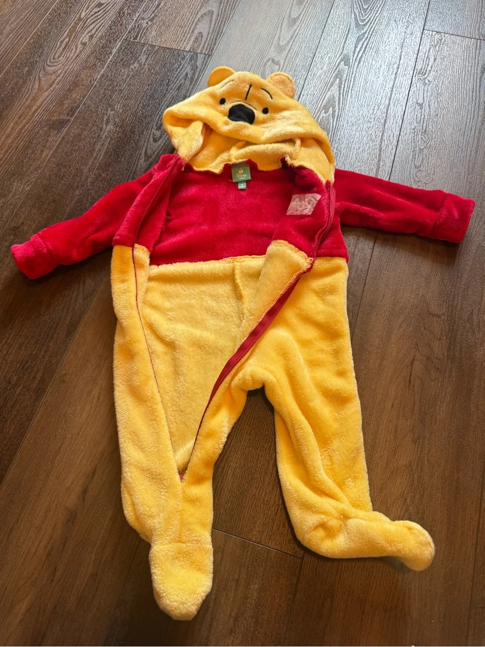 Baby Winnie the Pooh Costume Sleepsuit size 12 months